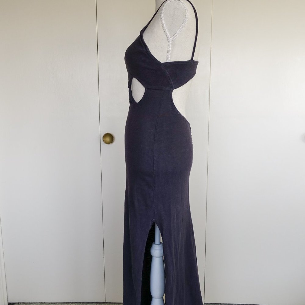 UO Black Hook & Eye Twist Cut-Out Maxi Dress 🖤 - Picture 5 of 7